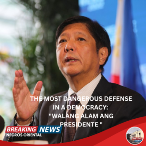The Most Dangerous Defense in a Democracy: “Walang Alam Ang Presidente”