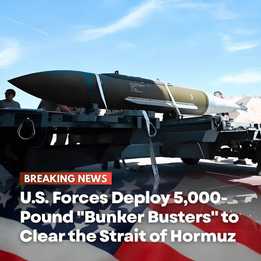 US Forces Deploy Deep-Penetrator Munitions Against Iranian Missile Sites 1 Photo from US Central Command