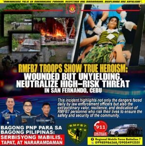 Armed Standoff in Cebu Leaves Officer Injured, Suspect Believed Dead