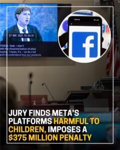 Meta Fined $375 Million for Failing to Protect Children Online