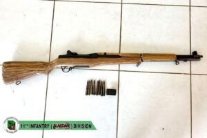 Sulu: Two M1 Garand Rifles Surrendered in Gun-Free Drive