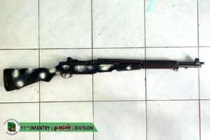 Sulu: Two M1 Garand Rifles Surrendered in Peace Drive