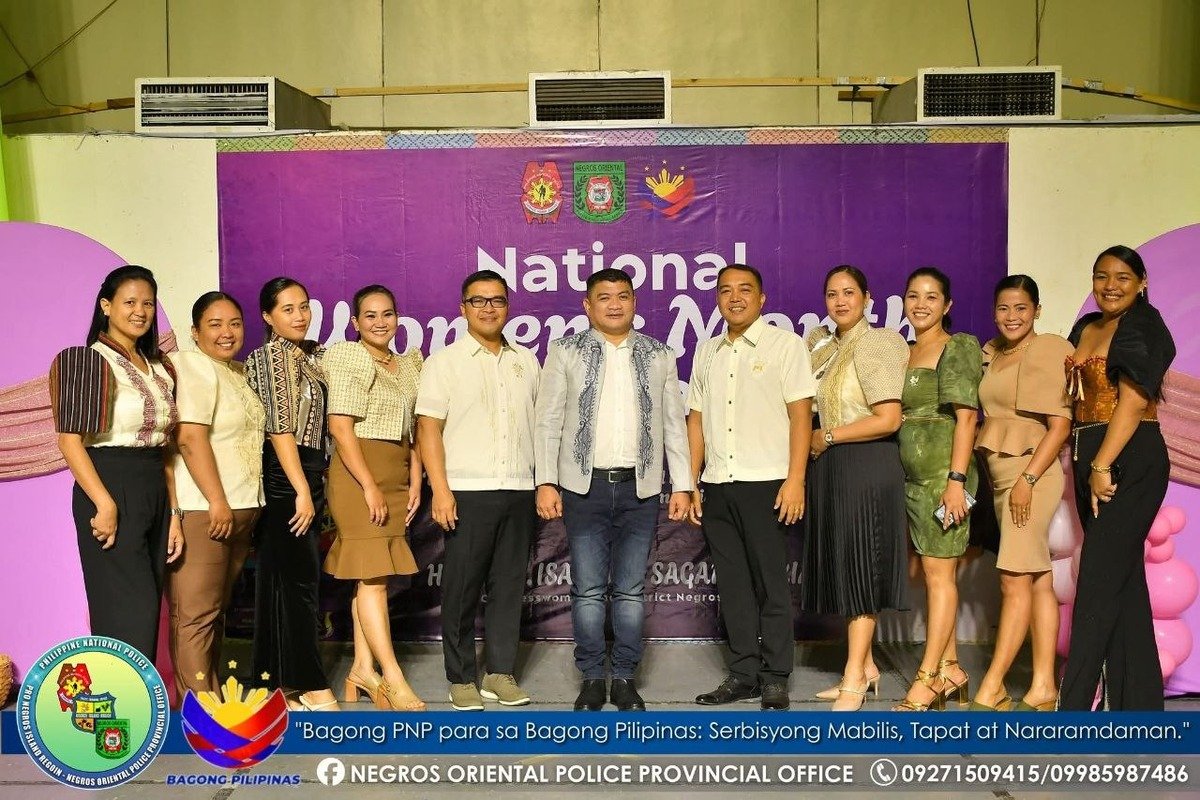 Dumaguete: Police Honor Top Women Officers in Month Culmination 1 Photo courtesy of Negros Oriental Police Provincial Office