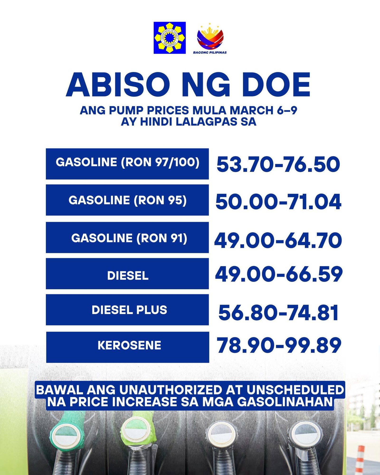 Government Warns Gas Stations Against Premature Fuel Price Hikes 3 Government Warns Gas Stations Against Premature Fuel Price Hikes