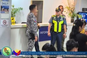 Dumaguete: NORPPO Enhances Security at Bus and Sea Ports