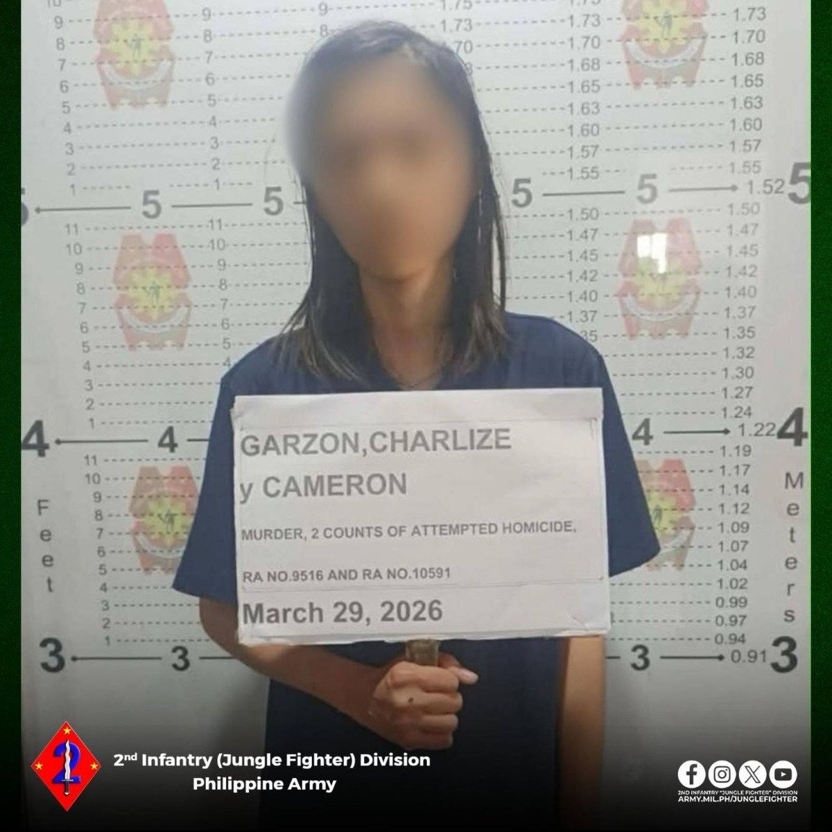 NPA Member Charged with Murder in Army Officer's Death 1 Photo courtesy of 2nd Infantry Division/AFP