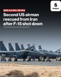 US Conducts Complex Rescue Mission Deep Inside Iran