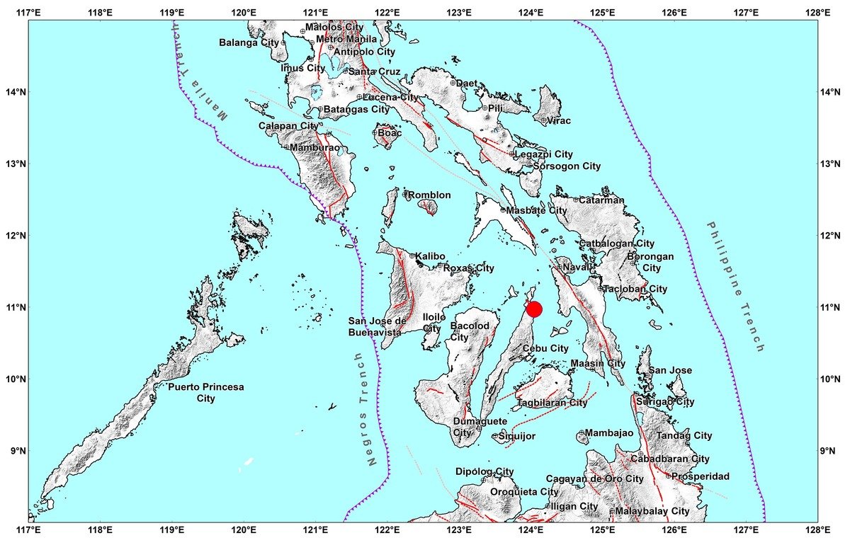 Central Visayas Rocks as 5.1 Quake Strikes Near Cebu Waters 2 PHIVOLCS