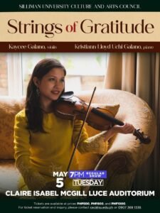 World-Class Violinist KayCee Galano to Grace Dumaguete Stage