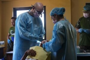 Joint Military Health Mission Serves 300 in Quezon Communities