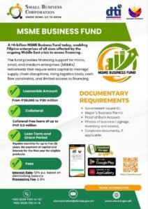 SBCorp Partners with DTI for ₱4B MSME Crisis Relief Program