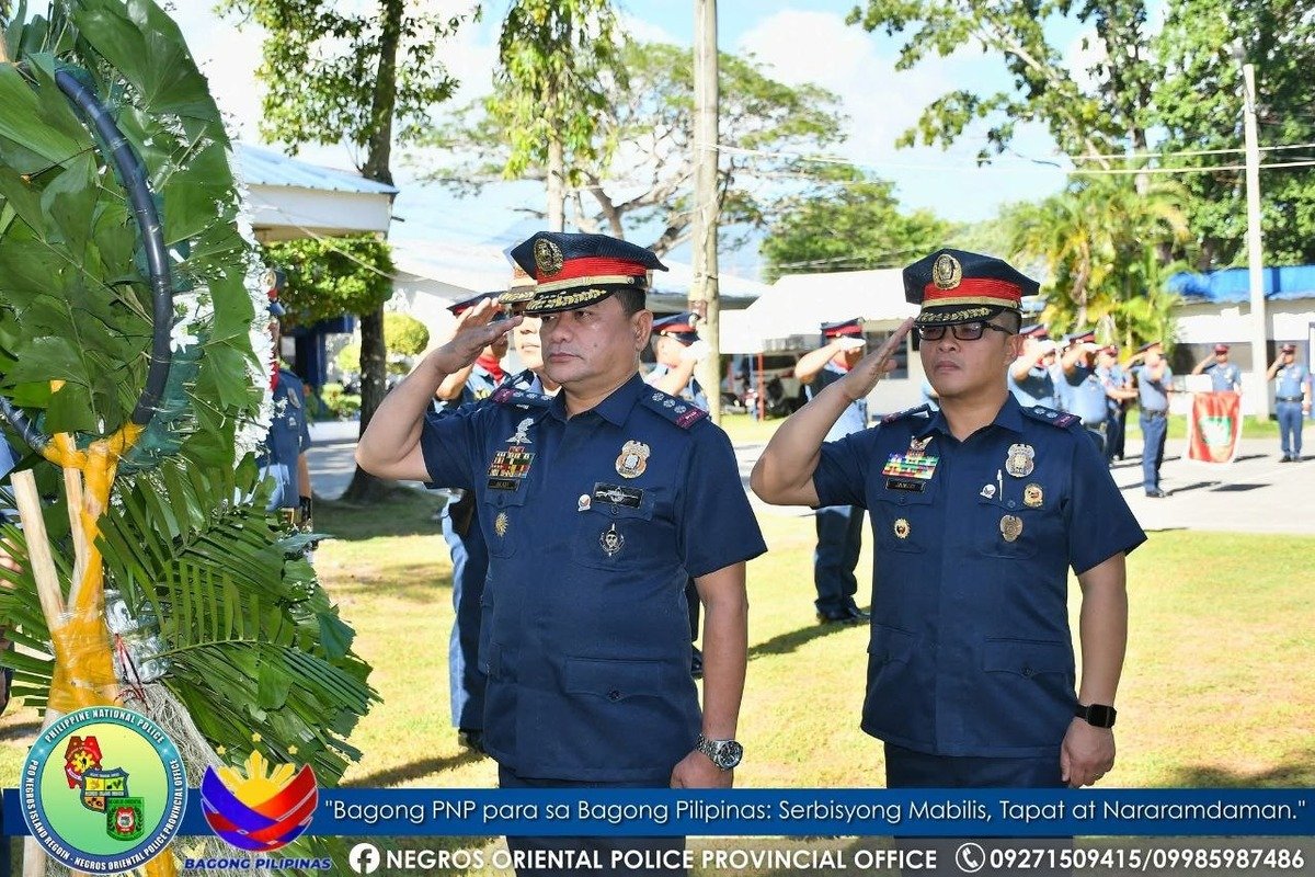 Negros Oriental Police Lead Day of Valor Tribute in Sibulan 1 Photo courtesy of Negros Oriental Police Provincial Office