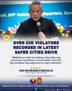 Metro Manila Police Arrest Over 53,000 in Five-Day Crackdown