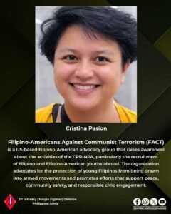 Military Validates Claims of NPA Targeting Filipino-Americans