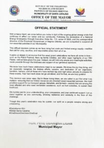 Santa Catalina Scraps 78th Fiesta Events Due to Fuel Crisis