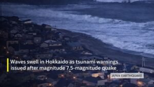 Massive 7.7 Earthquake Triggers Japan Tsunami Alert, Mass Evacuation