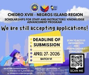 CHED-NIR Launches Batch VI SIKAP Scholarship for Faculty