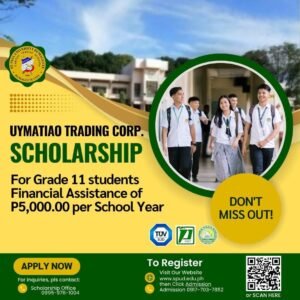 Dumaguete Grade 11 Students Can Apply for P5,000 Educational Grants