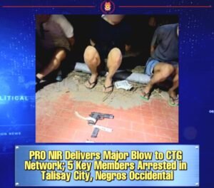Major Anti-Insurgency Raid Nets Five CTG Members in Talisay
