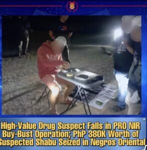 P380K Shabu Seized as Police Nab High-Value Target in Sibulan