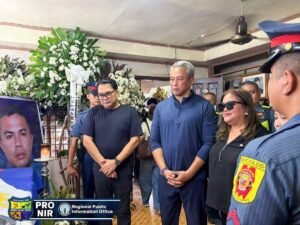 Top Officials Pay Final Respects to Slain Police Officer