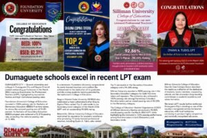 Dumaguete Universities Dominate March 2026 Teacher Board Exam