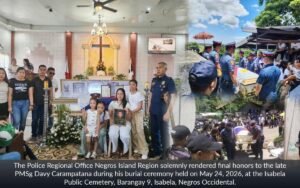 Slain Negros Occidental Cop PMSg Carampatana Buried With Full Honors