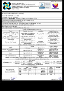 Flash Flood Threat Looms Over Eastern PH on June 20, 2026