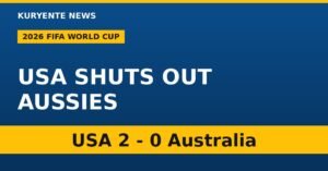 USA Defeats Australia 2-0 in Group D World Cup Opener