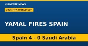 Spain Thrash Saudi Arabia 4-0 as World Cup Group Stage Heats Up