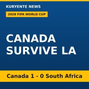Canada Beat South Africa 1-0 to Kick Off 2026 World Cup Knockouts