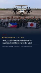 Japanese E-2D Makes First-Ever Philippine Landing at Clark