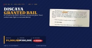 Lapu-Lapu Court Frees Contractor on Bail in ₱96.5-M Ghost Flood Project