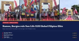 Burgos and Ramos Claim Elite Crowns at Sun Life 5150 Bohol