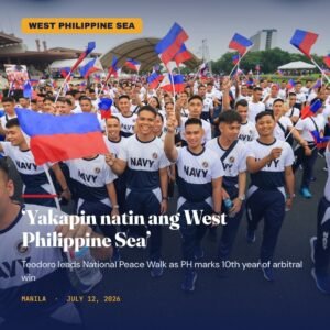 Teodoro Rallies Filipinos Behind WPS Rights on 10th Arbitration Anniversary