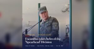 New Commander Takes Over Philippine Army's 3rd Infantry Division