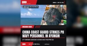 China Coast Guard Beats PH Navy Sailor at Ayungin Shoal
