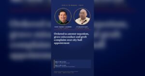 Dumaguete Mayor, Admin Chief Face Ombudsman Over Nepotism Allegations