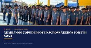 Nearly 600 Cops Secure Negros Island for Marcos' SONA