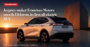 Francisco Motors' Elektron Is the Jeepney Maker's First Electric SUV