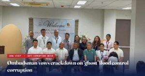 Remulla Takes Anti-Corruption Drive to Cebu, Eyes Ghost Flood Projects