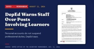 DepEd Tells Staff: Personal Accounts Don't Excuse Online Misconduct