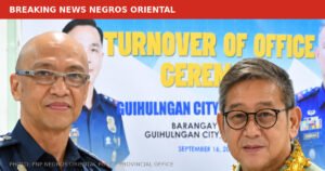 New Acting Police Chief Takes Command in Guihulngan City