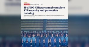 Bacolod: 114 NIR Police Finish VIP Security Training