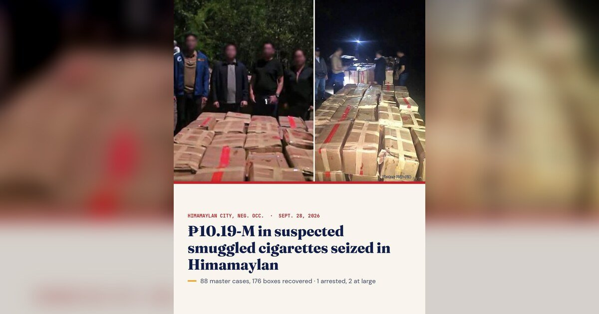 Photo courtesy of PNP Public Information Office