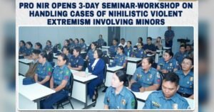 Negros Island Police Open Seminar on Extremism and Minors