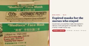 Expired Masks for the Nurses Who Stayed