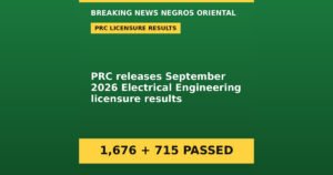 PRC Posts September 2026 Electrical Engineering Exam Outcomes
