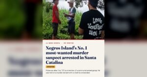 Santa Catalina: Negros Island's Top Fugitive Arrested