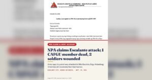 Escalante: NPA Claims Attack, 1 CAFGU Dead, 2 Soldiers Hurt